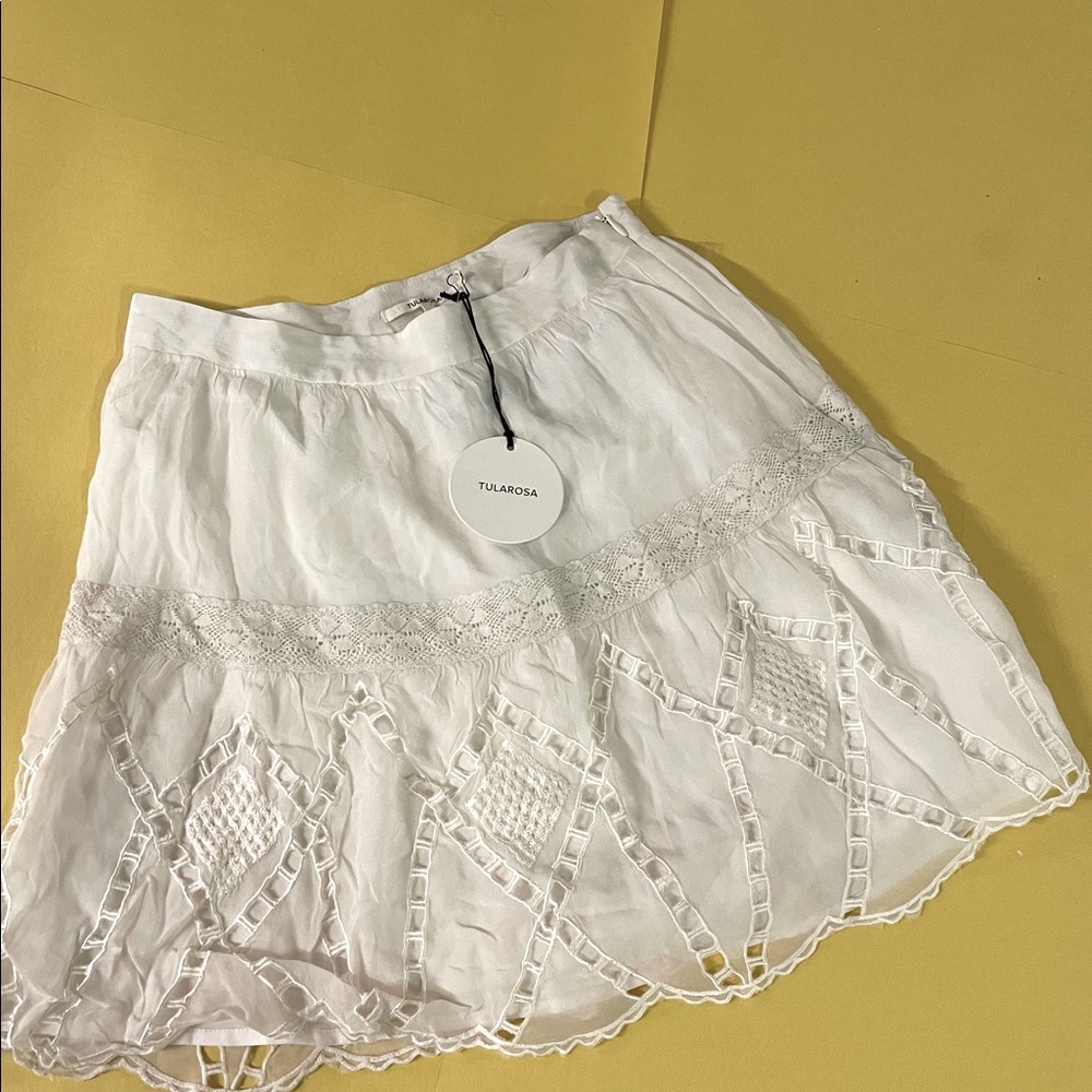Tularose white Skirt 🤍